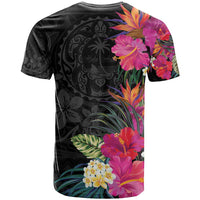 Hafa Adai Guam T Shirt Tropical Flowers Colorful Vibes LT9 - Polynesian Pride