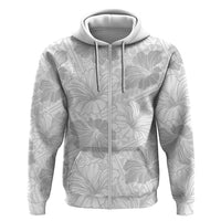 Samoa Lotu Tamaiti Hoodie White Sun Day Beauty Hibiscus Ver01