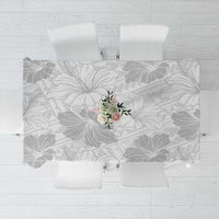 Samoa Lotu Tamaiti Tablecloth White Sun Day Beauty Hibiscus Ver01