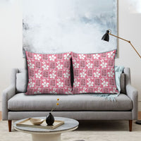 Give Cancer The Boot Pink Cowgirl Pillow Cover Western Aloha Hibiscus Paniolo Heritage Floral LT9 - Polynesian Pride