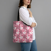 Give Cancer The Boot Pink Cowgirl Tote Bag Western Aloha Hibiscus Paniolo Heritage Floral LT9 - Polynesian Pride
