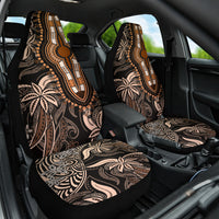 Polynesia Dashiki Car Seat Cover Polynesia and Africa Traditional Special Together Gold LT9 One Size Gold - Polynesian Pride