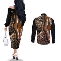 polynesia-dashiki-couples-matching-off-the-shoulder-long-sleeve-dress-and-long-sleeve-button-shirts-polynesia-and-africa-traditional-special-together-gold