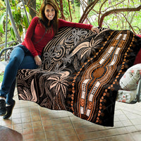Polynesia Dashiki Quilt Polynesia and Africa Traditional Special Together Gold LT9 - Polynesian Pride