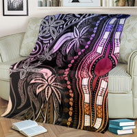 Polynesia Dashiki Blanket Polynesia and Africa Traditional Special Together Pastel LT9 - Polynesian Pride