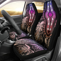 Polynesia Dashiki Car Seat Cover Polynesia and Africa Traditional Special Together Pastel LT9 - Polynesian Pride