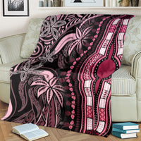 Polynesia Dashiki Blanket Polynesia and Africa Traditional Special Together Pink LT9 - Polynesian Pride