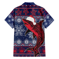 samoa-manuia-le-kirisimasi-family-matching-long-sleeve-bodycon-dress-and-hawaiian-shirt-samoan-fishing-tribal-pattern-christmas-vibe