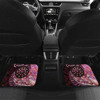 New Zealand Darts Personalised Car Mats Aotearoa Silver Fern Pink Papua Shell Spirit