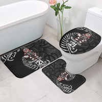 New Zealand Indigenous-Maori Rugby Custom Bathroom Set - Polynesian Pride
