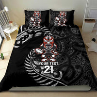 New Zealand Indigenous-Maori Rugby Custom Bedding Set