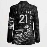 New Zealand Indigenous-Maori Rugby Custom Blazer - Polynesian Pride