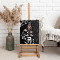 New Zealand Indigenous-Maori Rugby Custom Canvas Wall Art