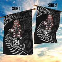 New Zealand Indigenous-Maori Rugby Custom Garden Flag