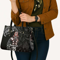 New Zealand Indigenous-Maori Rugby Custom Leather Bag - Polynesian Pride