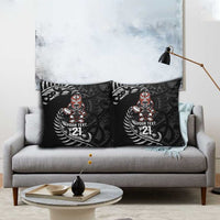New Zealand Indigenous-Maori Rugby Custom Pillow Cover - Polynesian Pride