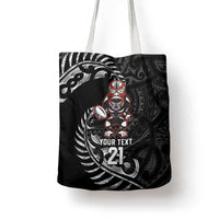 New Zealand Indigenous-Maori Rugby Custom Tote Bag - Polynesian Pride
