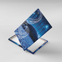 New Zealand Matariki Canvas Wall Art Taniko Aramoana With Koru Galaxy Sky Night