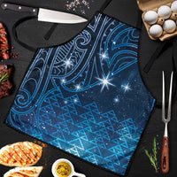 New Zealand Matariki Apron Taniko Aramoana With Maori Galaxy Sky Night LT9 Galaxy - Polynesian Pride