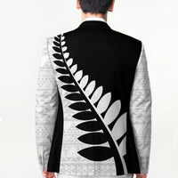 New Zealand Silver Fern Niho Taniwha Blazer - Polynesian Pride