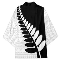 New Zealand Silver Fern Niho Taniwha Kimono - Polynesian Pride