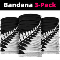 New Zealand Silver Fern Niho Taniwha Neck Gaiter - Polynesian Pride