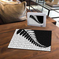 New Zealand Silver Fern Niho Taniwha Puzzle - Polynesian Pride
