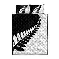 New Zealand Silver Fern Niho Taniwha Quilt Bed Set LT9 - Polynesian Pride