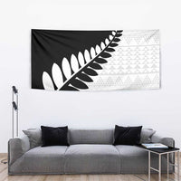 New Zealand Silver Fern Niho Taniwha Tapestry LT9 - Polynesian Pride