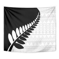 New Zealand Silver Fern Niho Taniwha Tapestry LT9 - Polynesian Pride