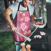 Pink Hibiscus Turle Apron Hawaiian Style Tribal Tapa Pattern LT9 - Polynesian Pride