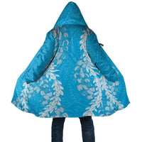 Puakenikeni and Maile Lei Cloak Blue Double Strand Lei - Polynesian Pride