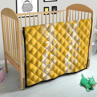 Puakenikeni and Maile Lei Quilt Gold Double Strand Lei