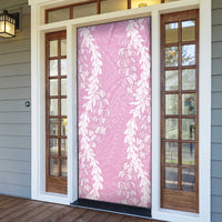Puakenikeni and Maile Lei Door Cover Pink Double Strand Lei LT9 - Polynesian Pride