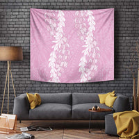 Puakenikeni and Maile Lei Tapestry Pink Double Strand Lei LT9 Pink - Polynesian Pride