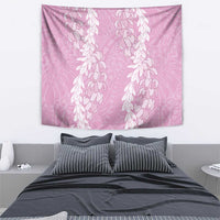 Puakenikeni and Maile Lei Tapestry Pink Double Strand Lei LT9 - Polynesian Pride