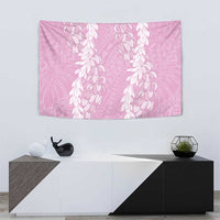 Puakenikeni and Maile Lei Tapestry Pink Double Strand Lei LT9 - Polynesian Pride