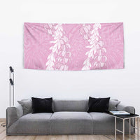 Puakenikeni and Maile Lei Tapestry Pink Double Strand Lei LT9 - Polynesian Pride