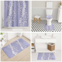 Puakenikeni and Maile Lei Bathroom Set Purple Double Strand Lei LT9 - Polynesian Pride