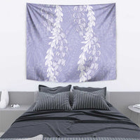 Puakenikeni and Maile Lei Tapestry Purple Double Strand Lei LT9 - Polynesian Pride