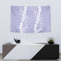 Puakenikeni and Maile Lei Tapestry Purple Double Strand Lei LT9 - Polynesian Pride