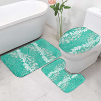 Puakenikeni and Maile Lei Bathroom Set Sage Green Double Strand Lei LT9 - Polynesian Pride