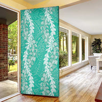Puakenikeni and Maile Lei Door Cover Sage Green Double Strand Lei LT9 - Polynesian Pride