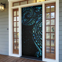 New Zealand Matariki Door Cover Galaxy Maori Tribal Tattoo - Polynesian Pride