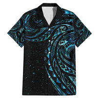 New Zealand Tribal Tattoo Family Matching Mermaid Dress and Hawaiian Shirt With Matariki Art
