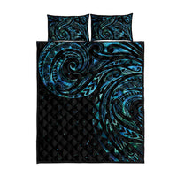 New Zealand Tribal Tattoo Quilt Bed Set With Matariki Art