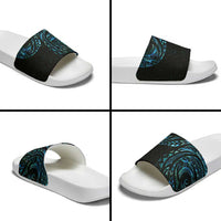 New Zealand Matariki Slide Sandals Galaxy Maori Tribal Tattoo LT9 - Polynesian Pride
