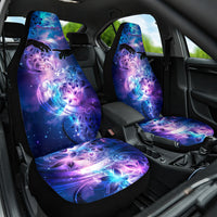 I Love You In Every Universe Personalised Car Seat Cover Polynesian Pattern Galaxy Style LT9 One Size Galaxy - Polynesian Pride