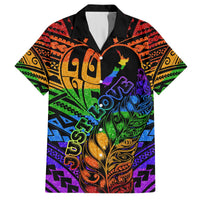 New Zealand LGBT Fern Heart Hawaiian Shirt Dont judge What You Dont Understand LT9 Kid - Polynesian Pride
