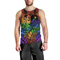 New Zealand LGBT Fern Heart Men Tank Top Dont judge What You Dont Understand LT9 - Polynesian Pride